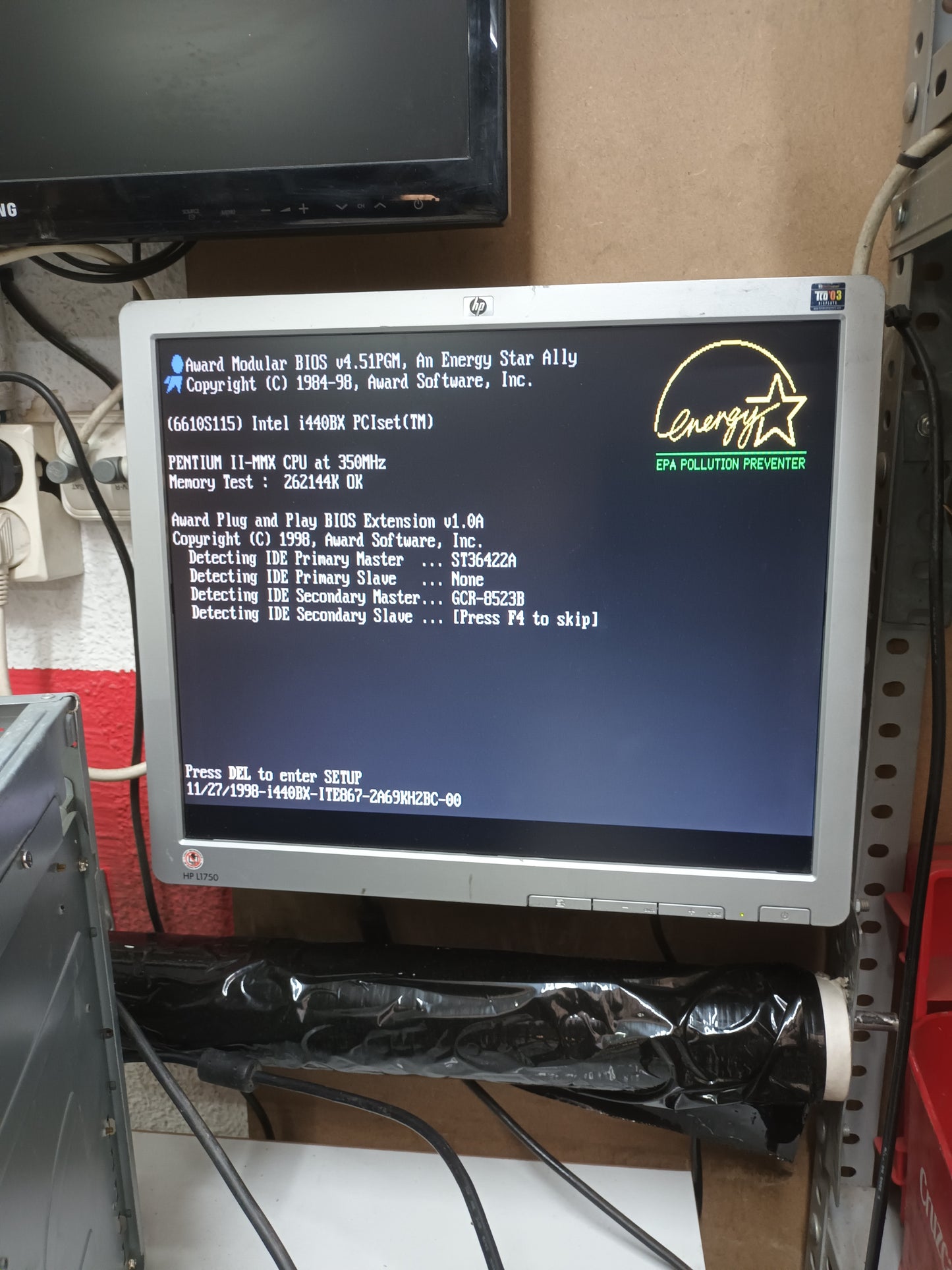 n-8, Pc retro, PENTIUM II-MMX, 350mHZ