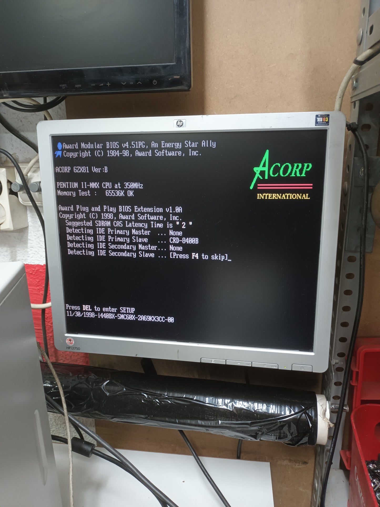 n-9, Pc retro, PENTIUM II-MMX, 350mHZ