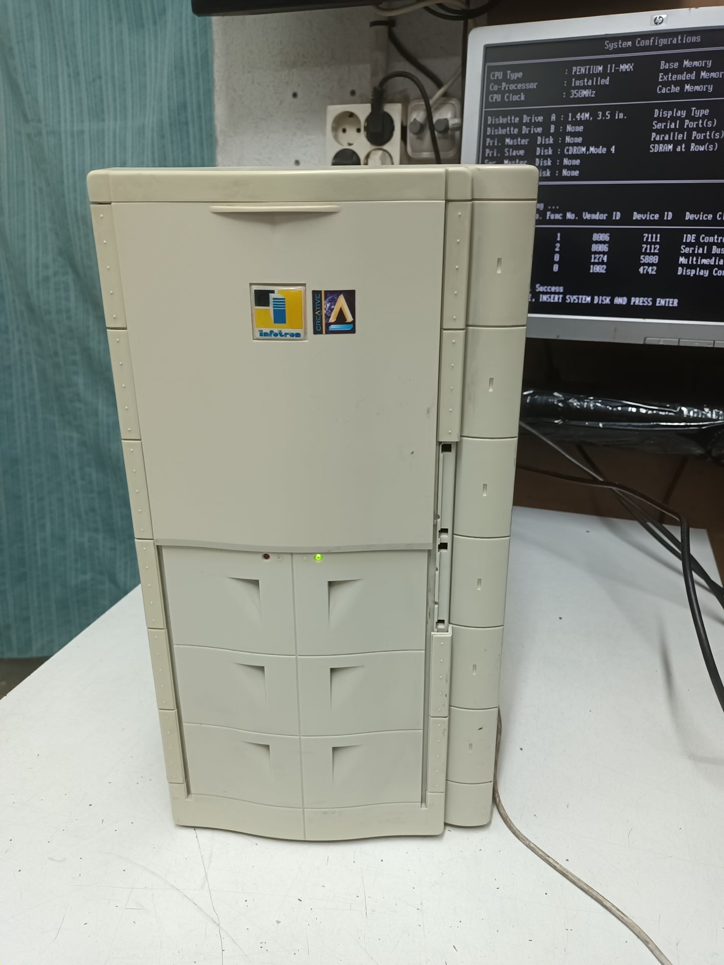 n-9, Pc retro, PENTIUM II-MMX, 350mHZ