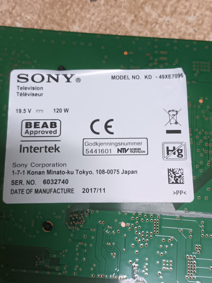 1-981-926-11 de SONY KD49XE7096