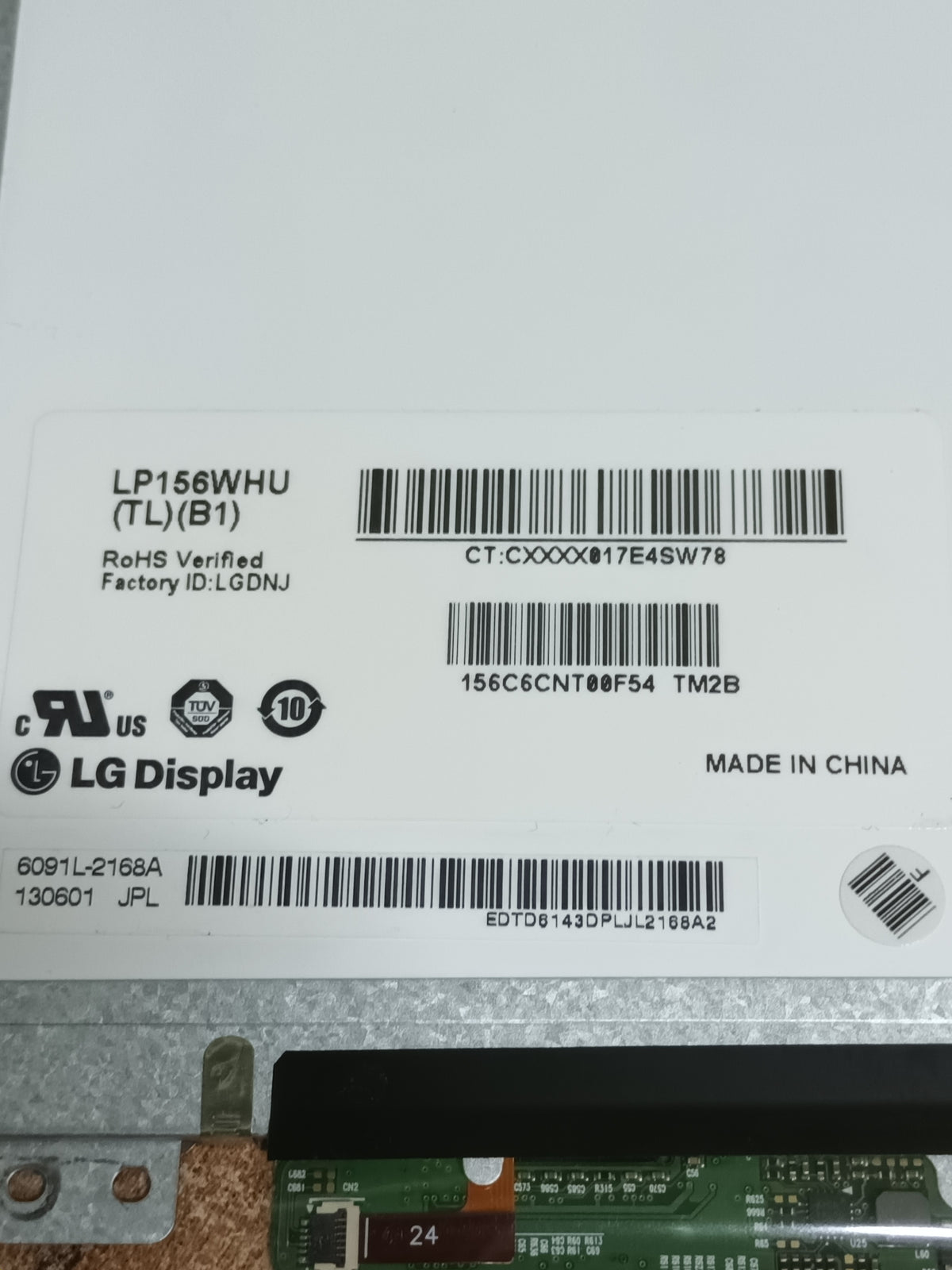 LP156WHU (TL) (B1), pantalla de portatil, sku-3