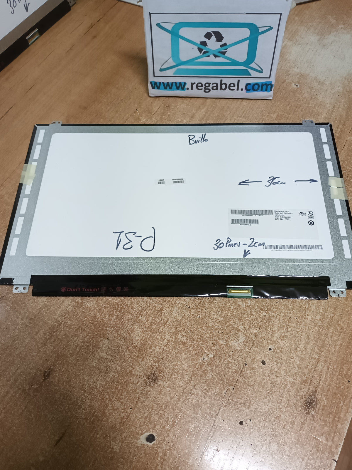 B156XTN03.0, pantalla de portatil (ref-31)