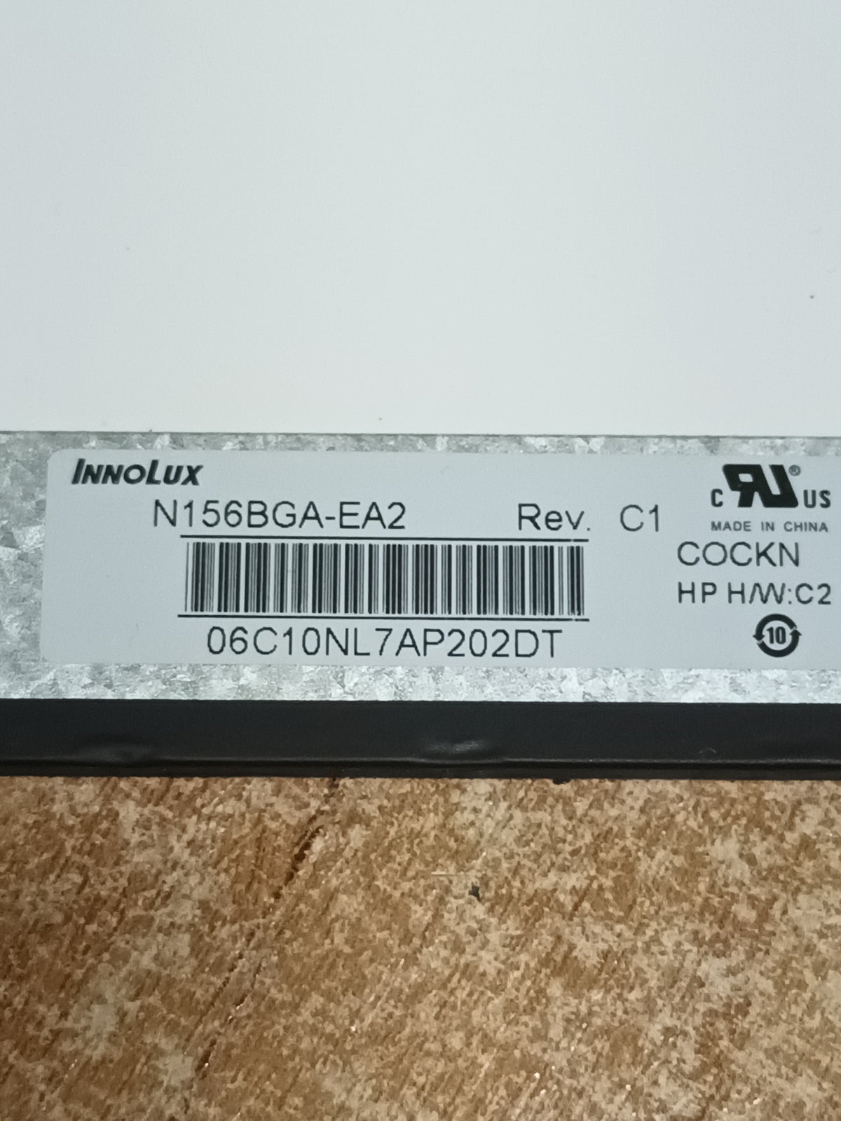 NT156BGA-EA2  Rev C1, pantalla de portátil (P-39)