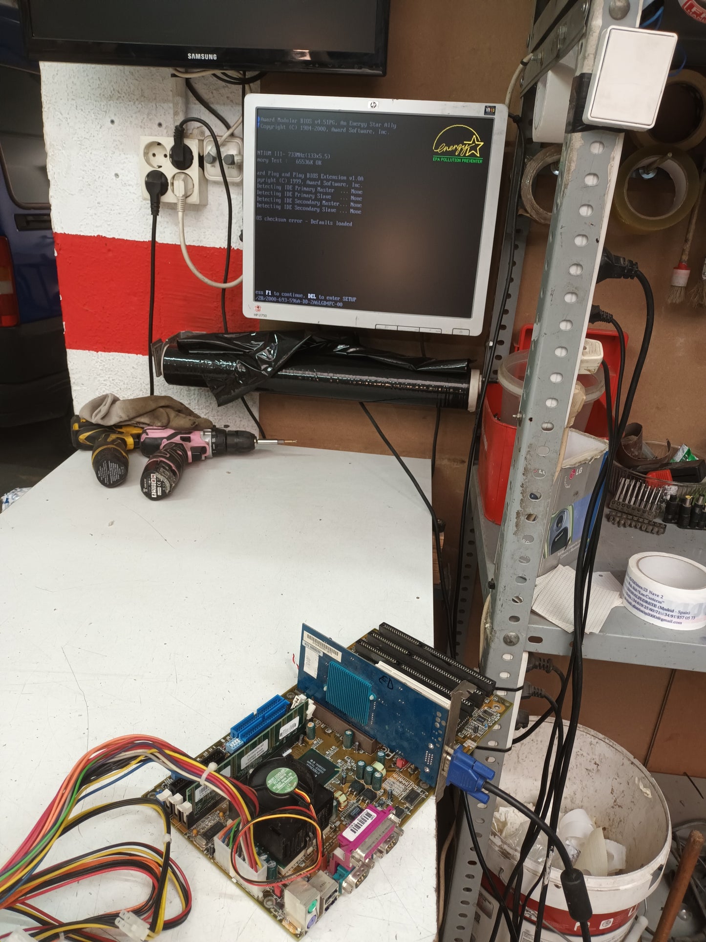 Placa base CA61, Pentium III, 733MHZ, SKU-50