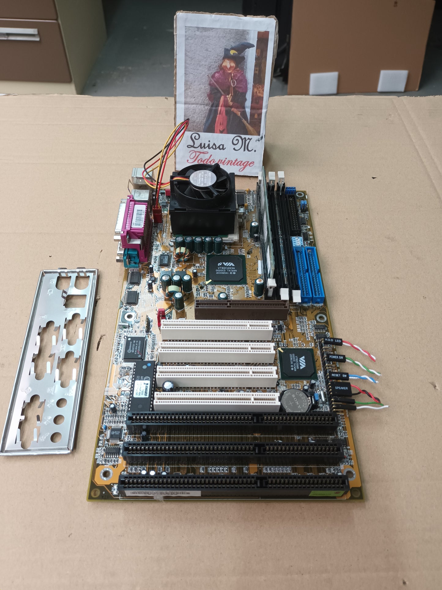 Placa base CA61, Pentium III, 733MHZ, SKU-50