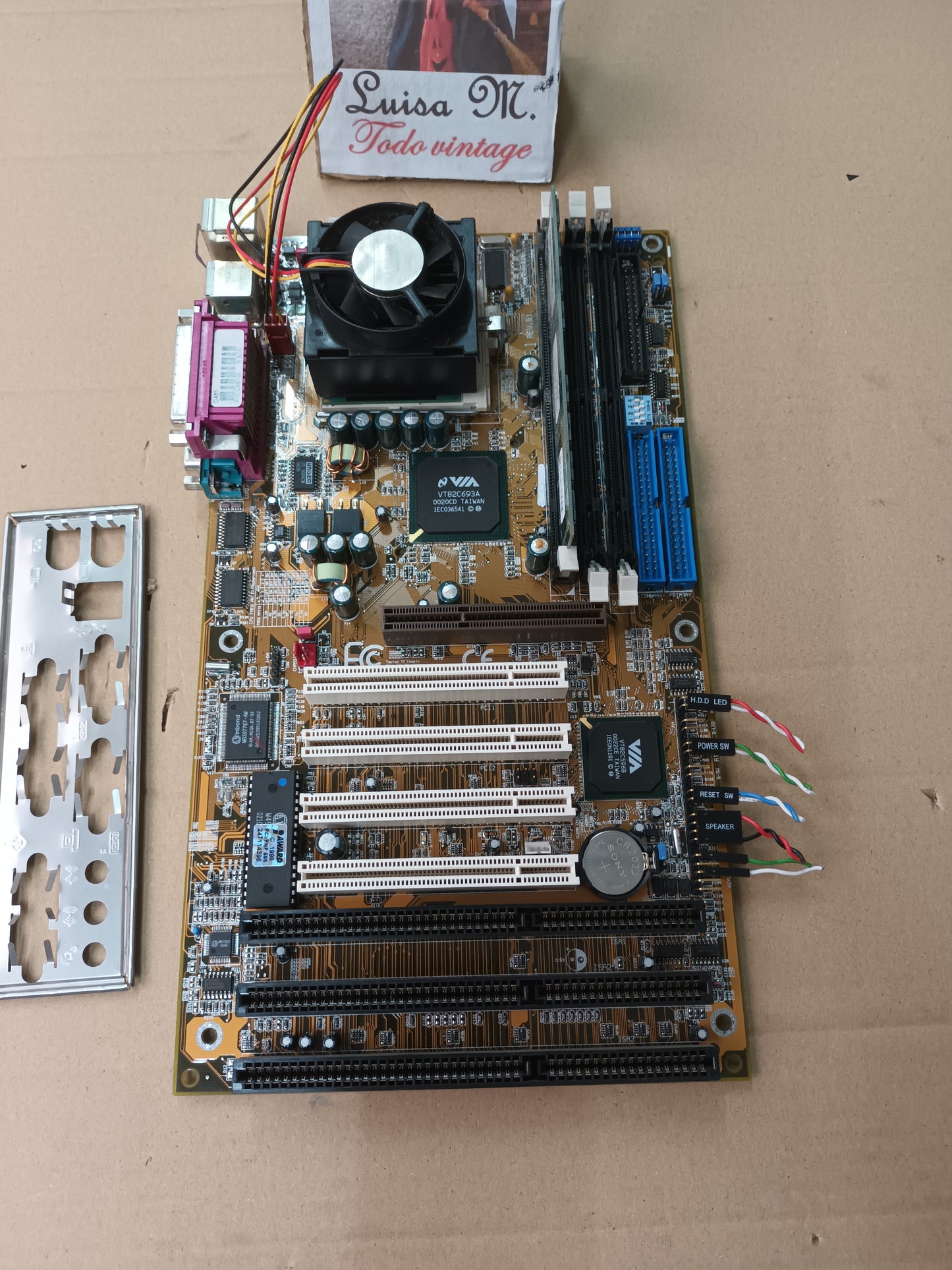 Placa base CA61, Pentium III, 733MHZ, SKU-50