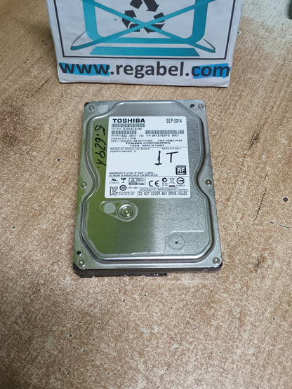 disco hdd 1tb, 3.5, toshiba, con informe
