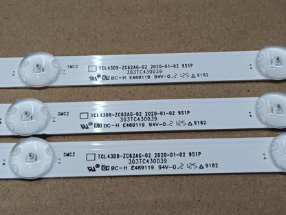 OK ODL 43950UT-TFB, KIT TIRAS LED