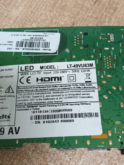 17MB130S, de JVC LT-49VU83M