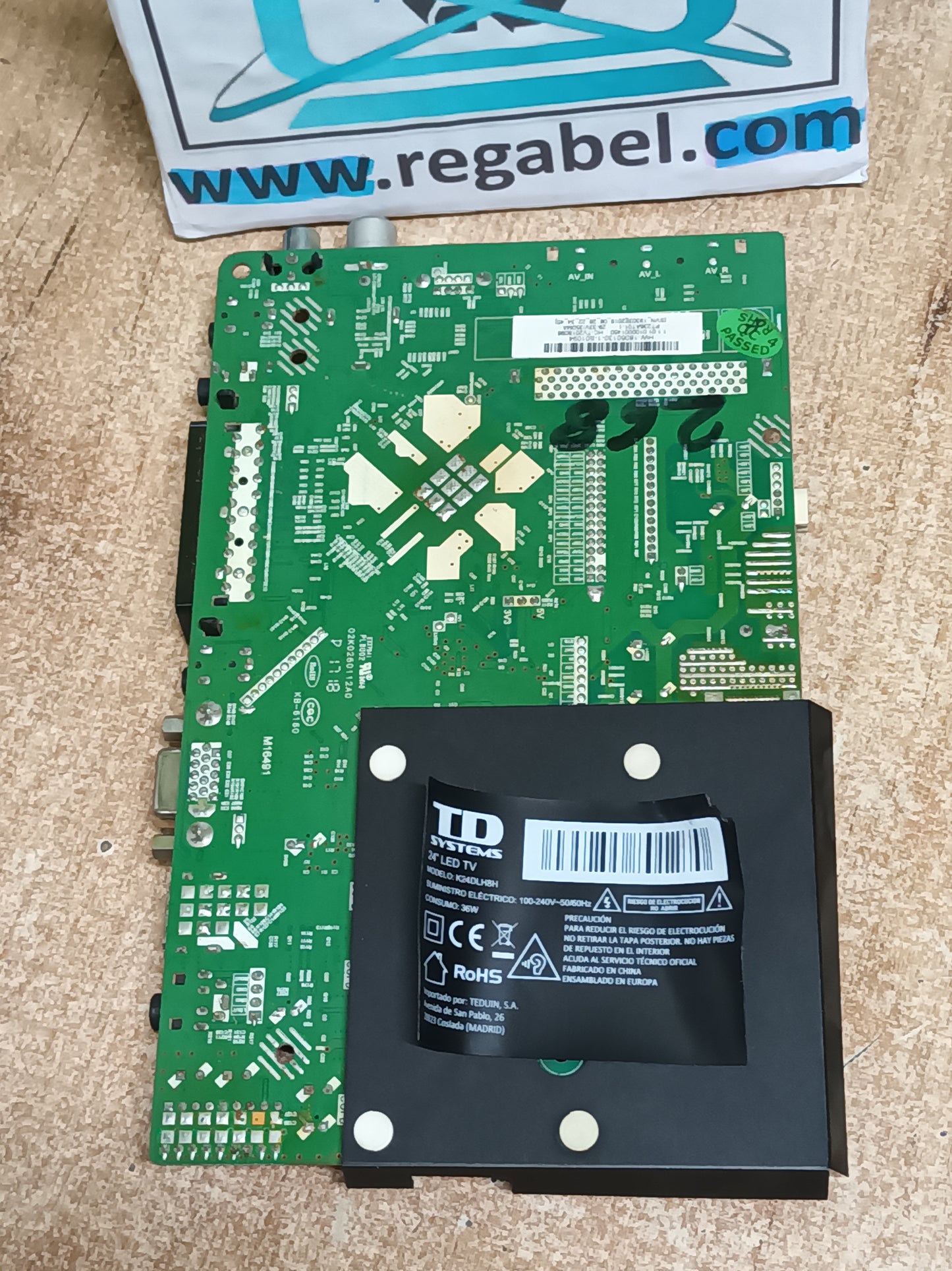 HK.T.RT2957P65, de TD SYSTEMS K24DLH8H