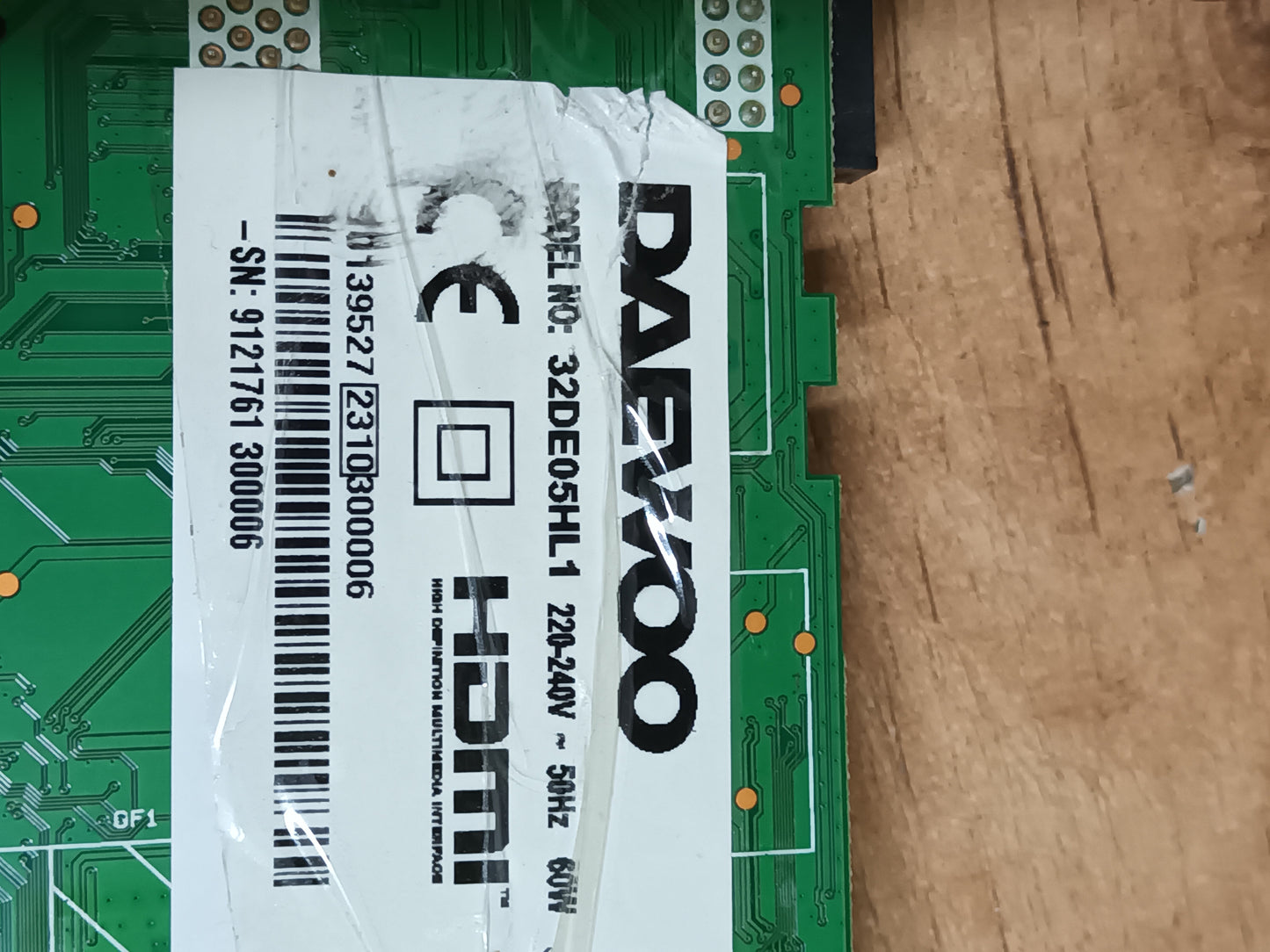 17IPS63 de DAEWOO 32DE05HL1, (sku-128)