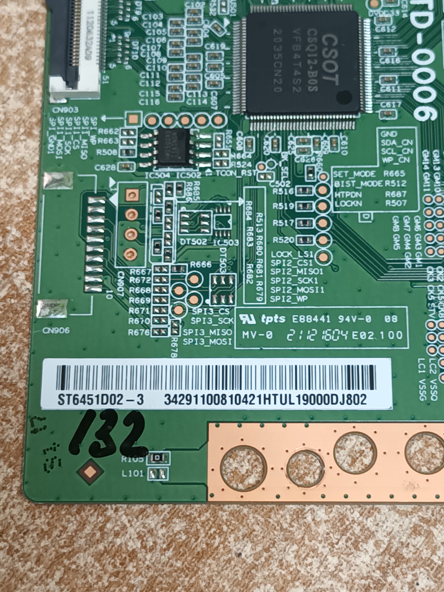 TD-0006, de XIAOMI TV L65M7-7AEU, NUEVA, (ref-132)