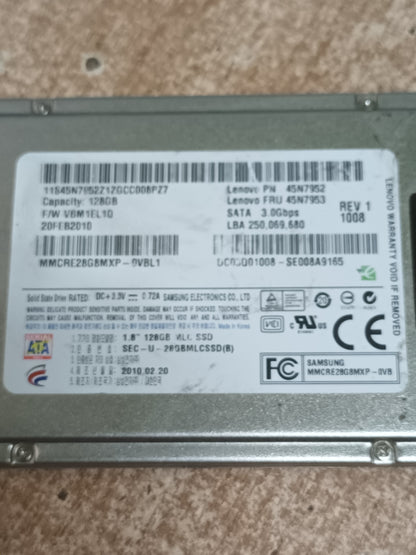 disco solido 1,8", samsung 128Gb