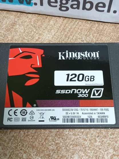 Disco SSD de 120GB 2.5, con informe