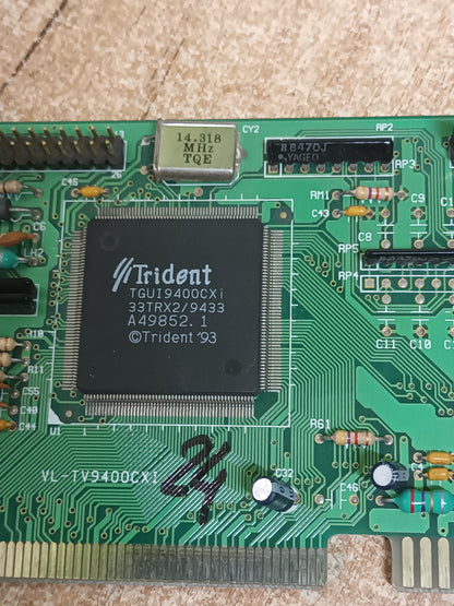 tarjeta grafica, trident tgui9400cxi isa