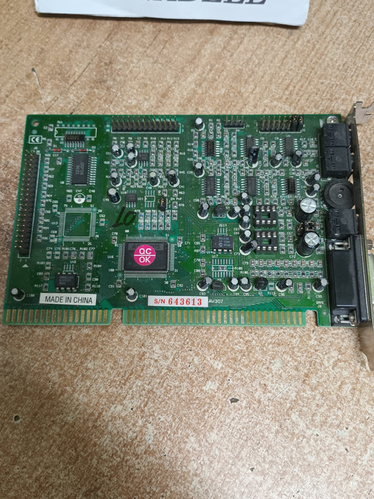 Tarjeta Sonido Zoltrix AV307 3D Sound ISA