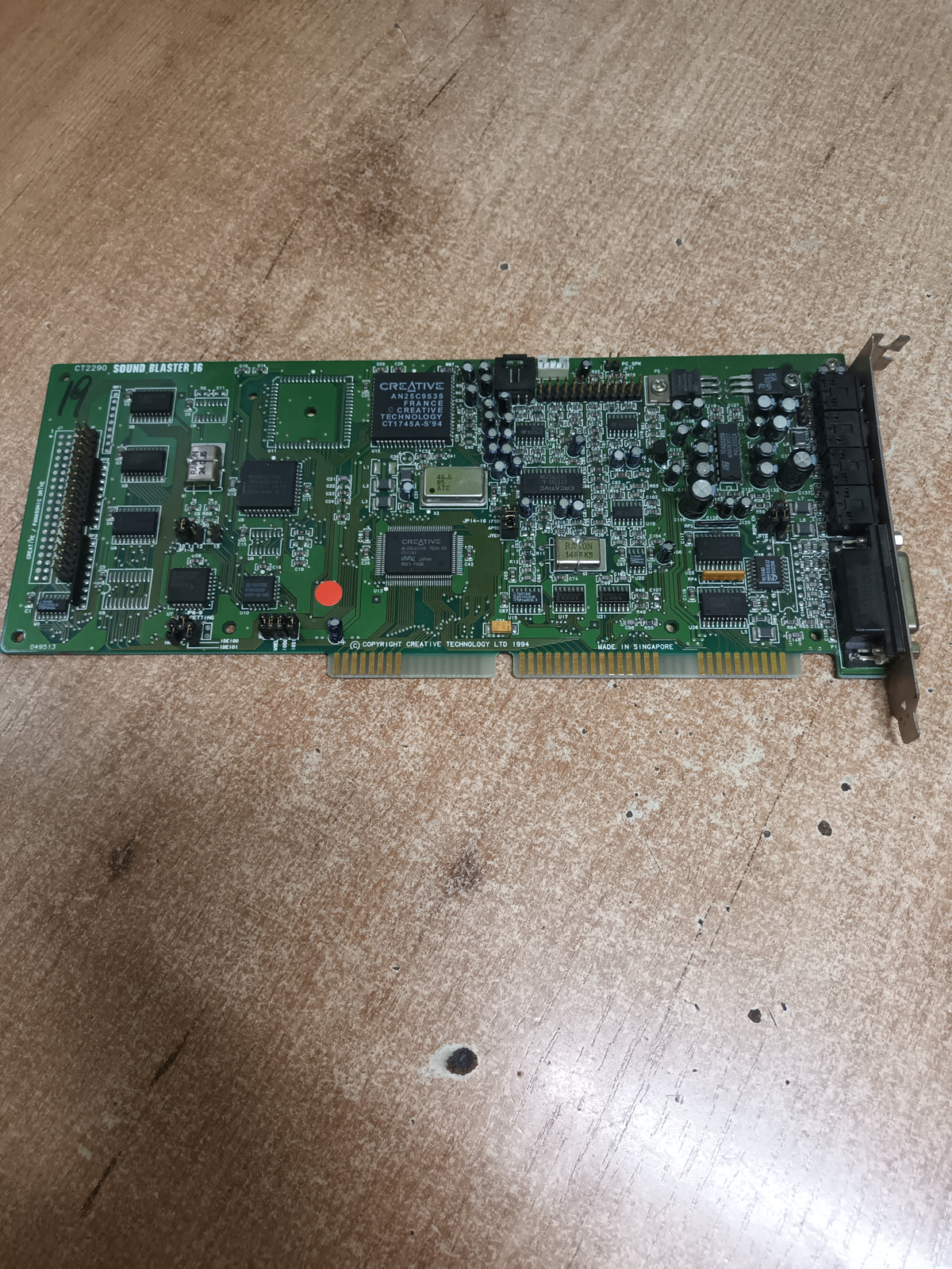 Creative Sound Blaster 16 CT2290 ISA 16 bit