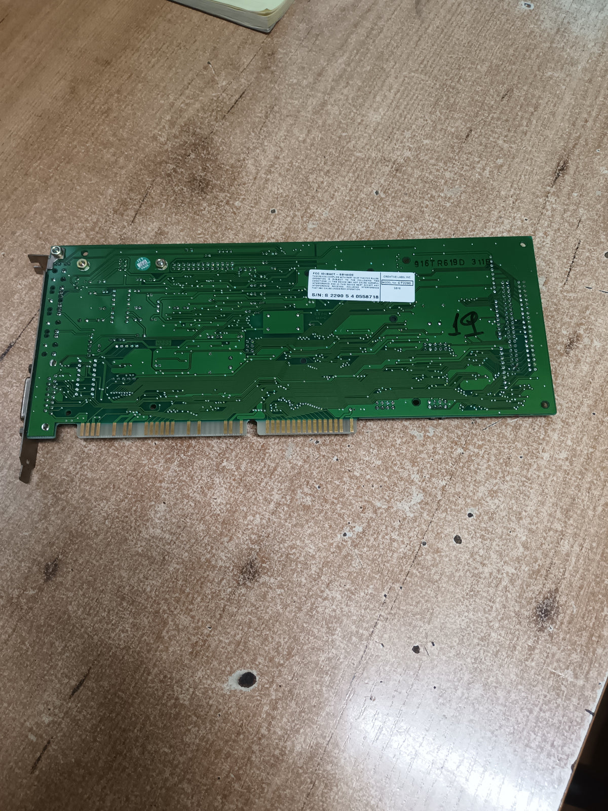 Creative Sound Blaster 16 CT2290 ISA 16 bit