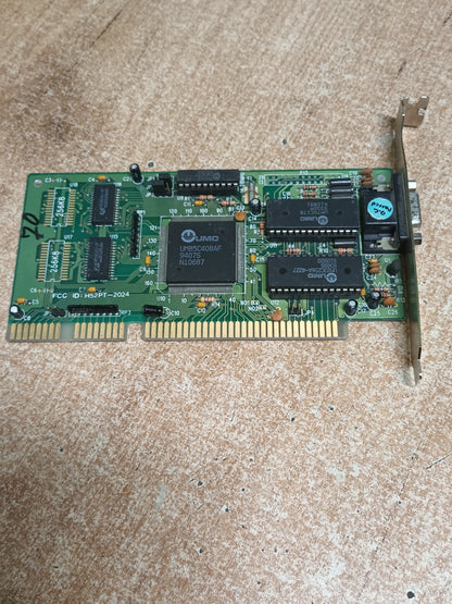 tarjeta grafica, UMC UM85C408AF 16BIT isa