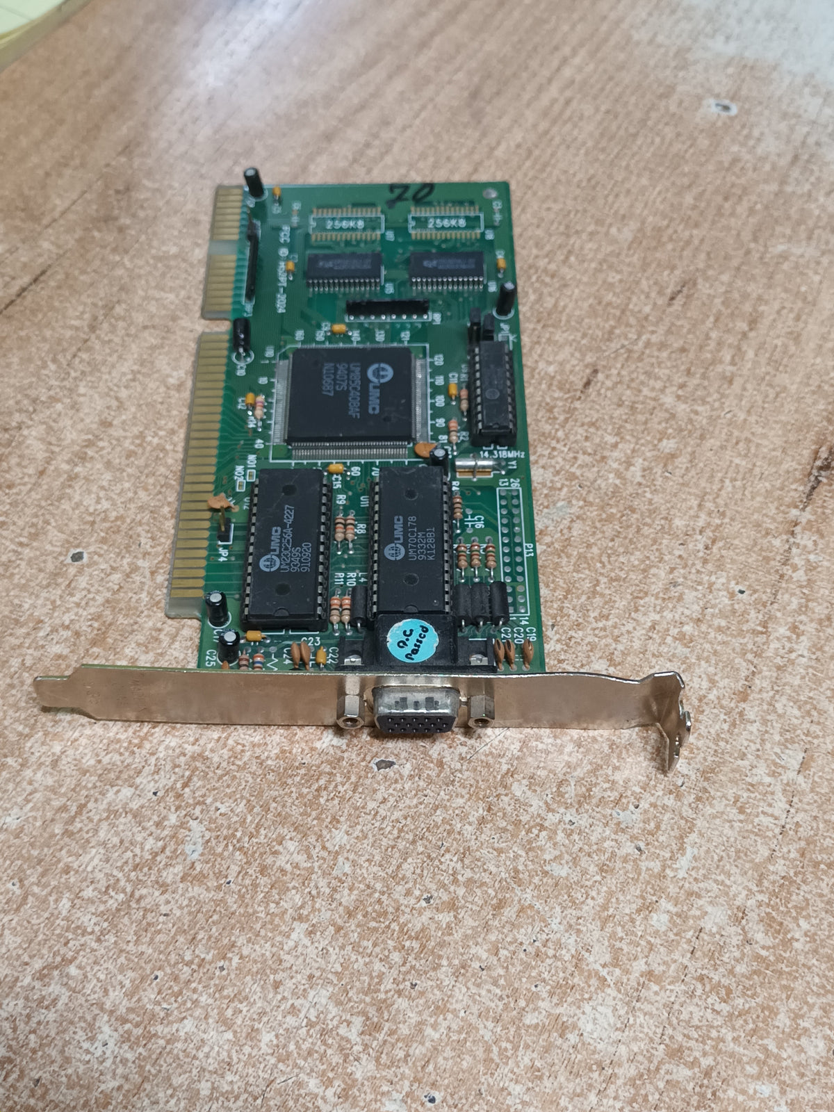 tarjeta grafica, UMC UM85C408AF 16BIT isa