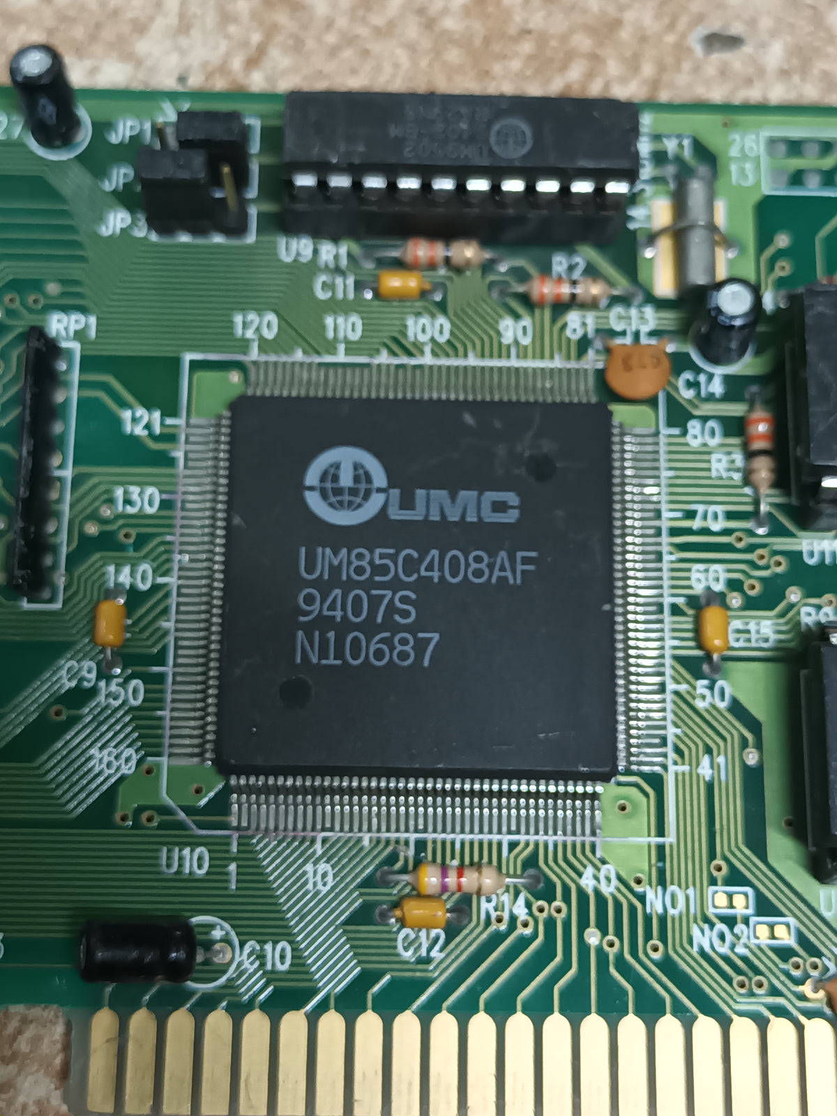 tarjeta grafica, UMC UM85C408AF 16BIT isa
