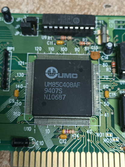 tarjeta grafica, UMC UM85C408AF 16BIT isa