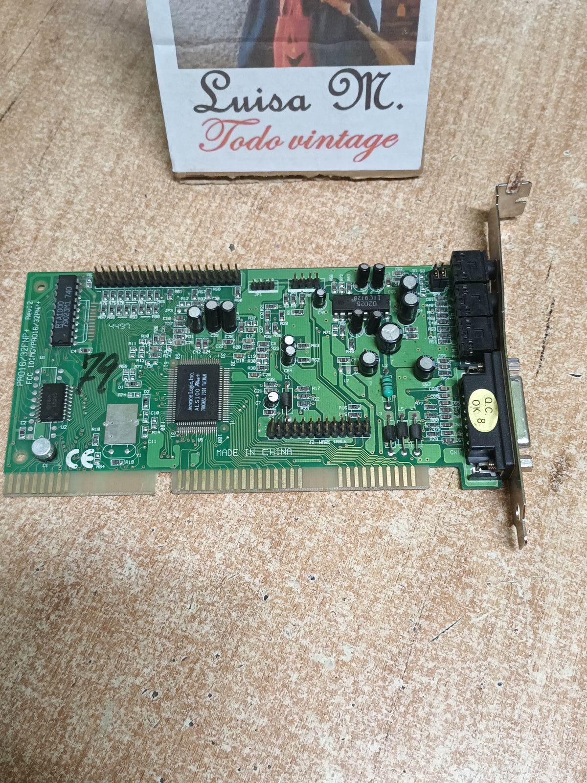 tarjeta grafica avance logic als100 plus