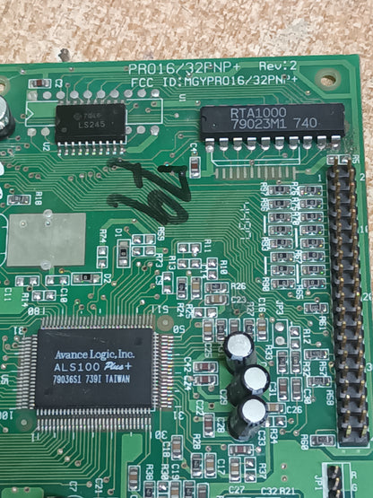 tarjeta grafica avance logic als100 plus