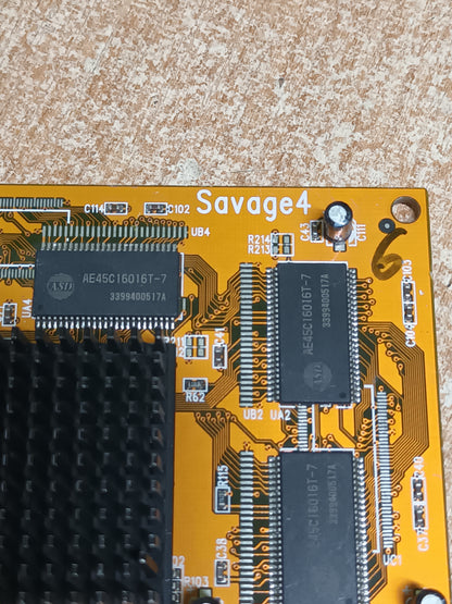 Tarjeta Gráfica S3 Savage4 32MB AGP