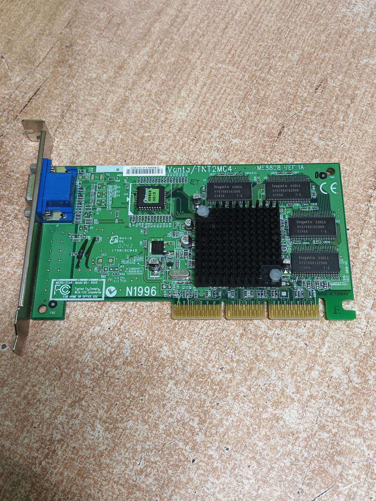 Tarjeta Gráfica MSI TNT2 M64 Ref.ms 8808