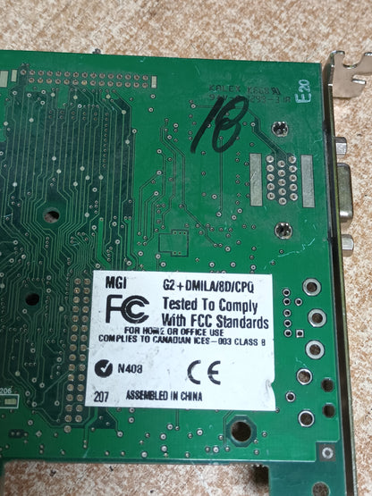 Tarjeta grafica MGI MK05240 G2+DMILA/8D, agp