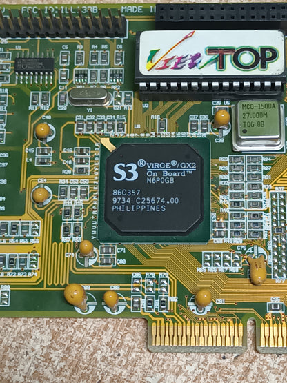 Tarjeta gráfica Retro Vintage VGA S3 Virge GX2 AGP