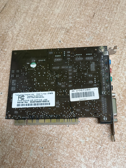 tarjeta de sonido SOUND BLASTER CT4670