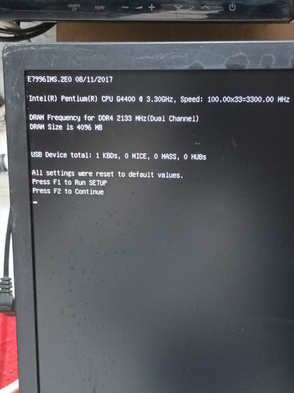 placa base MSI H110M PRO-VD+ PENTIUM. G4400+ 4 RAM