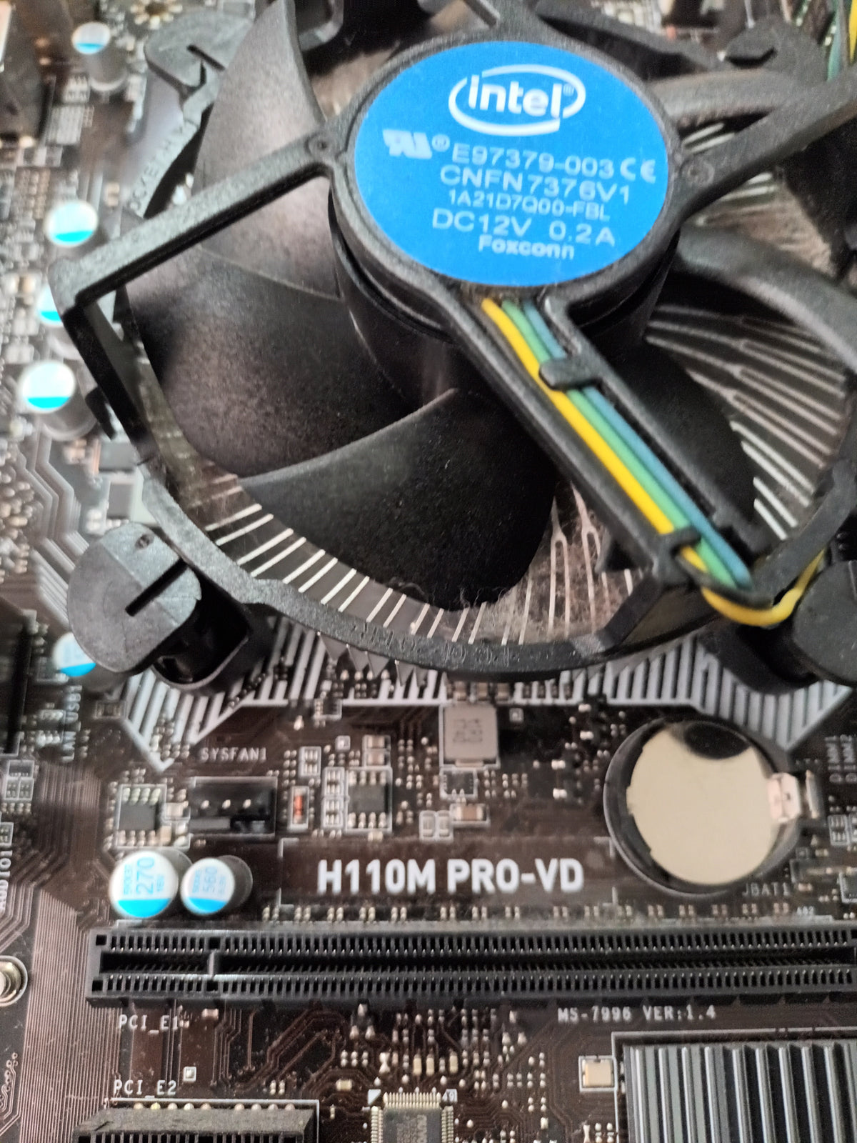 placa base MSI H110M PRO-VD+ PENTIUM. G4400+ 4 RAM
