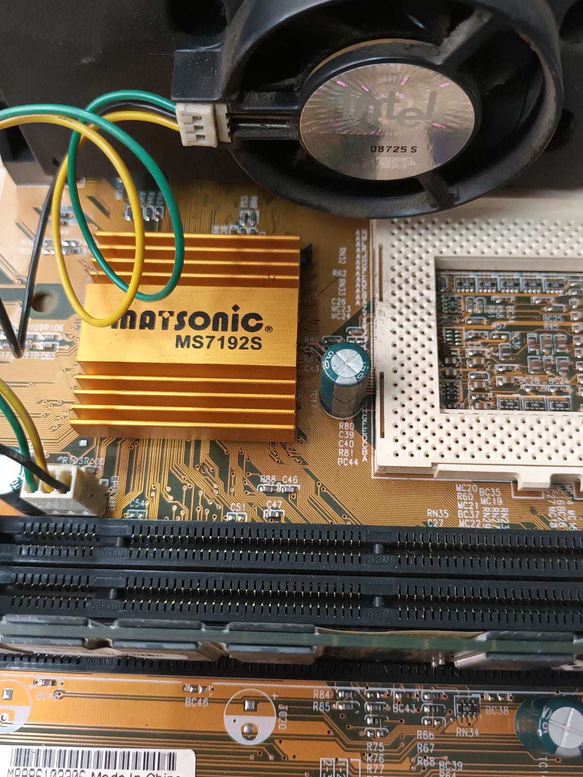 N-28, placa base, MATSONI MS7192S