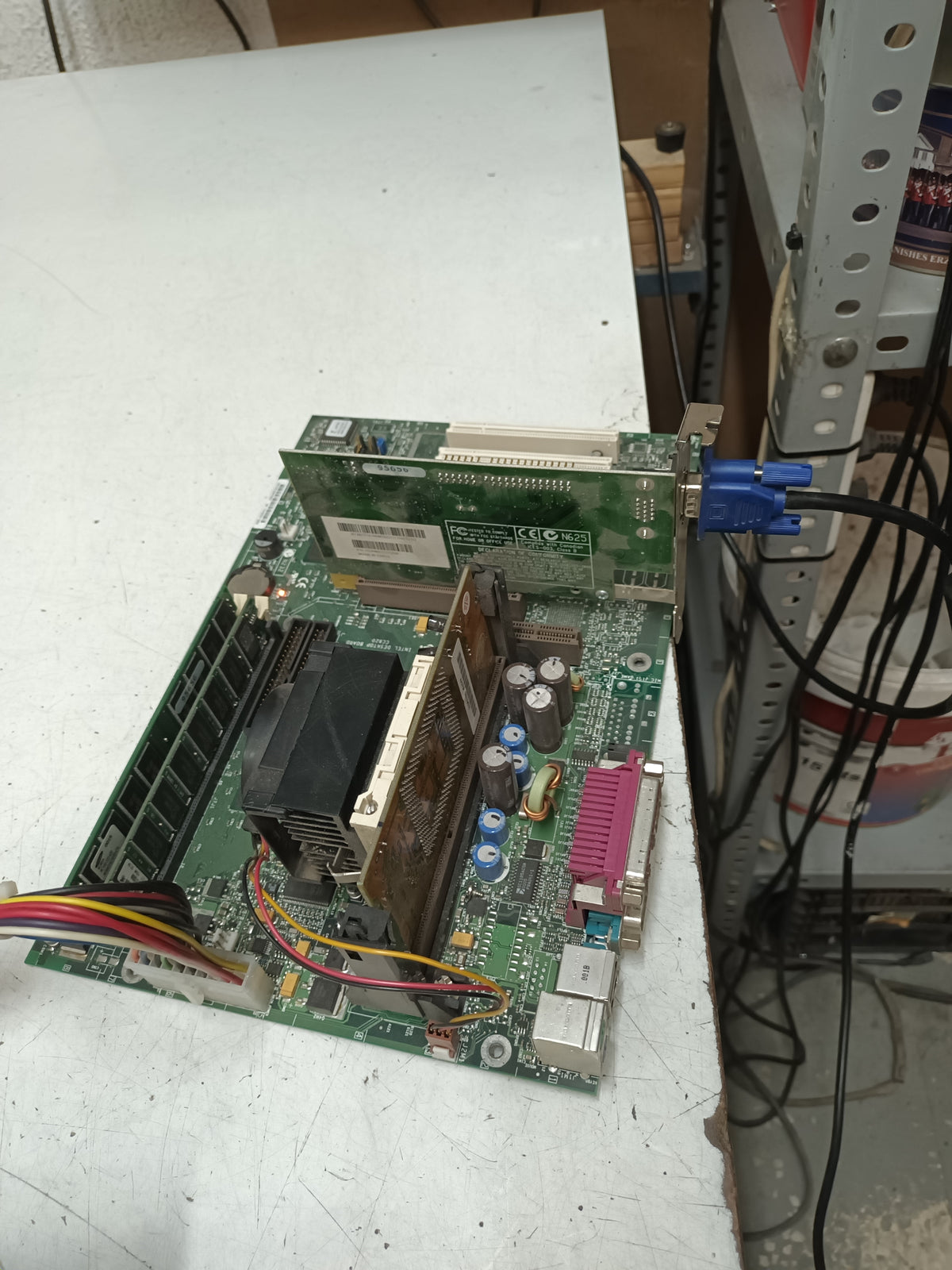 N-29, placa base, intel cc820, pentium II, 667Mhz