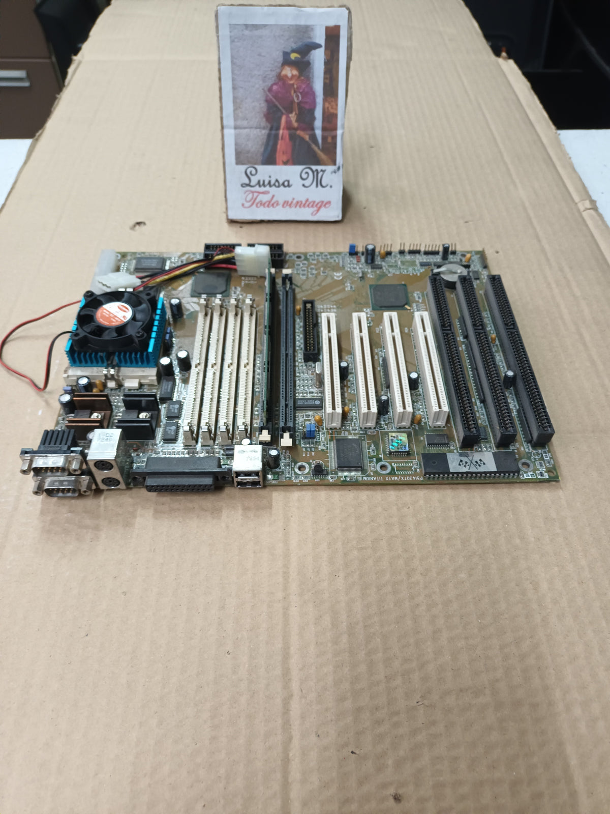 N-41, placa base, P514I 430TX MAIX TITANIUN III, P MMX, 200Mh