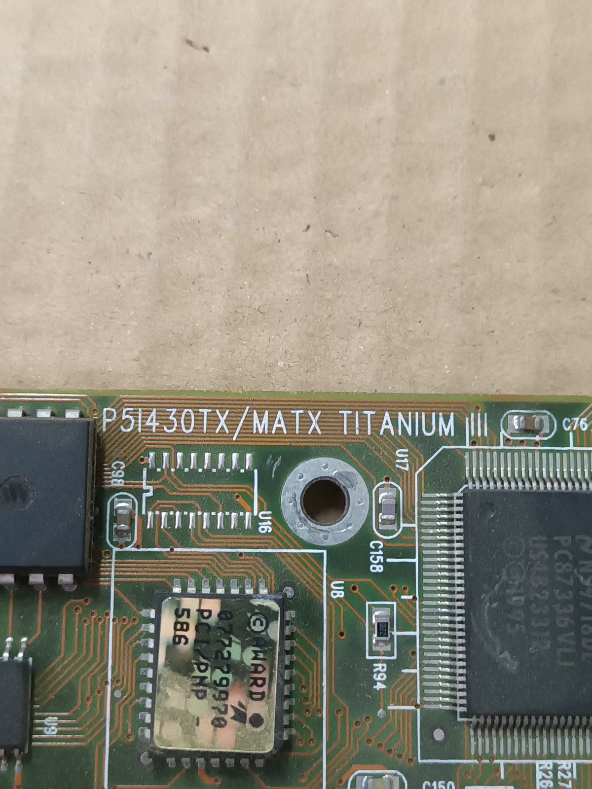 N-41, placa base, P514I 430TX MAIX TITANIUN III, P MMX, 200Mh
