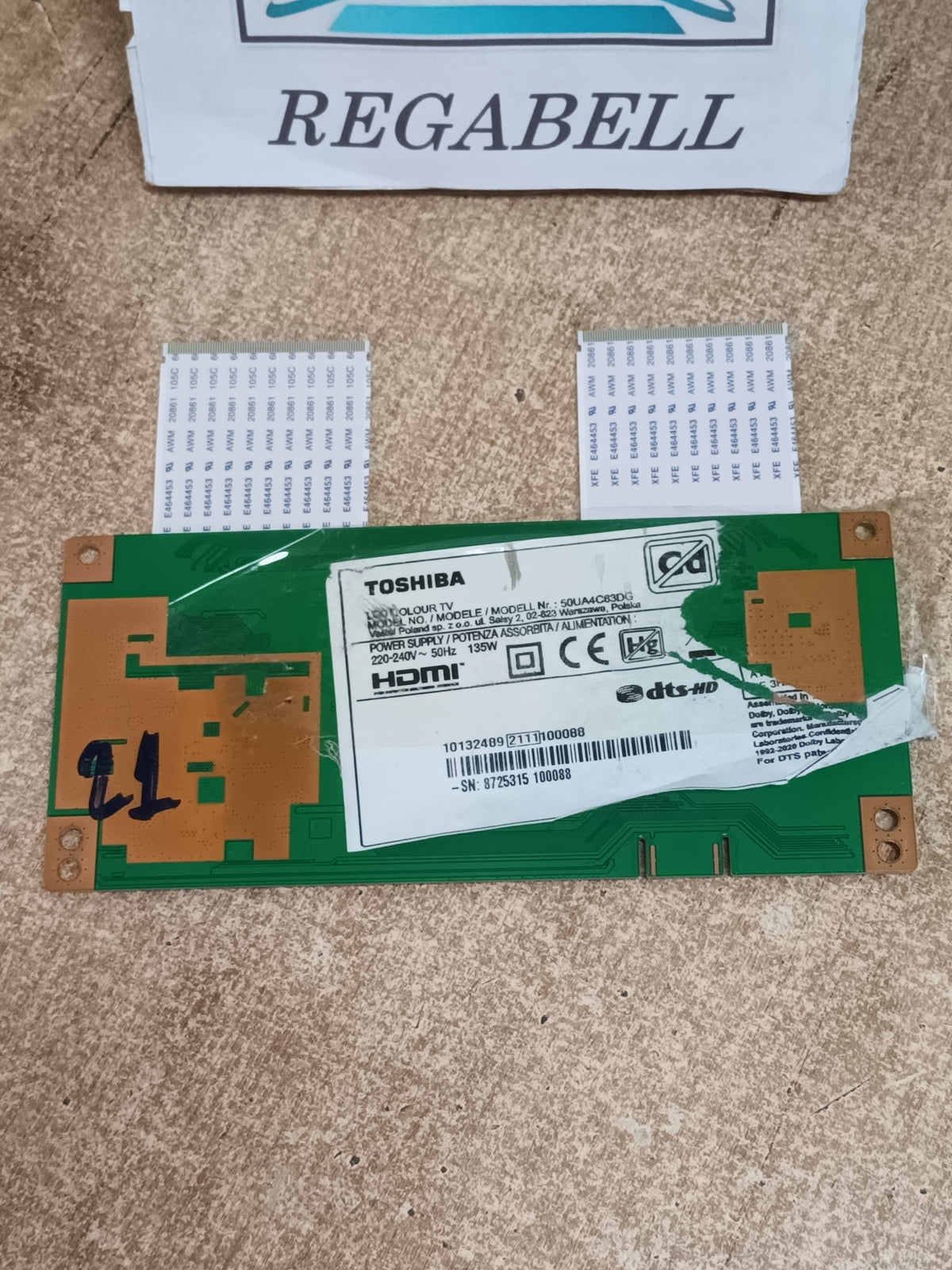 NEMUS CC500PV1D, de TOSHIBA 50AU4C63DG, SKU-58