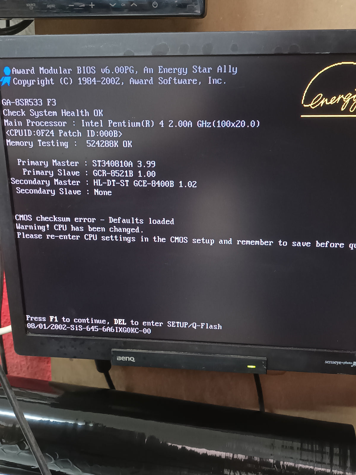 ORDENADOR PC RETRO, PENTIUM 4 2.00MHZ,