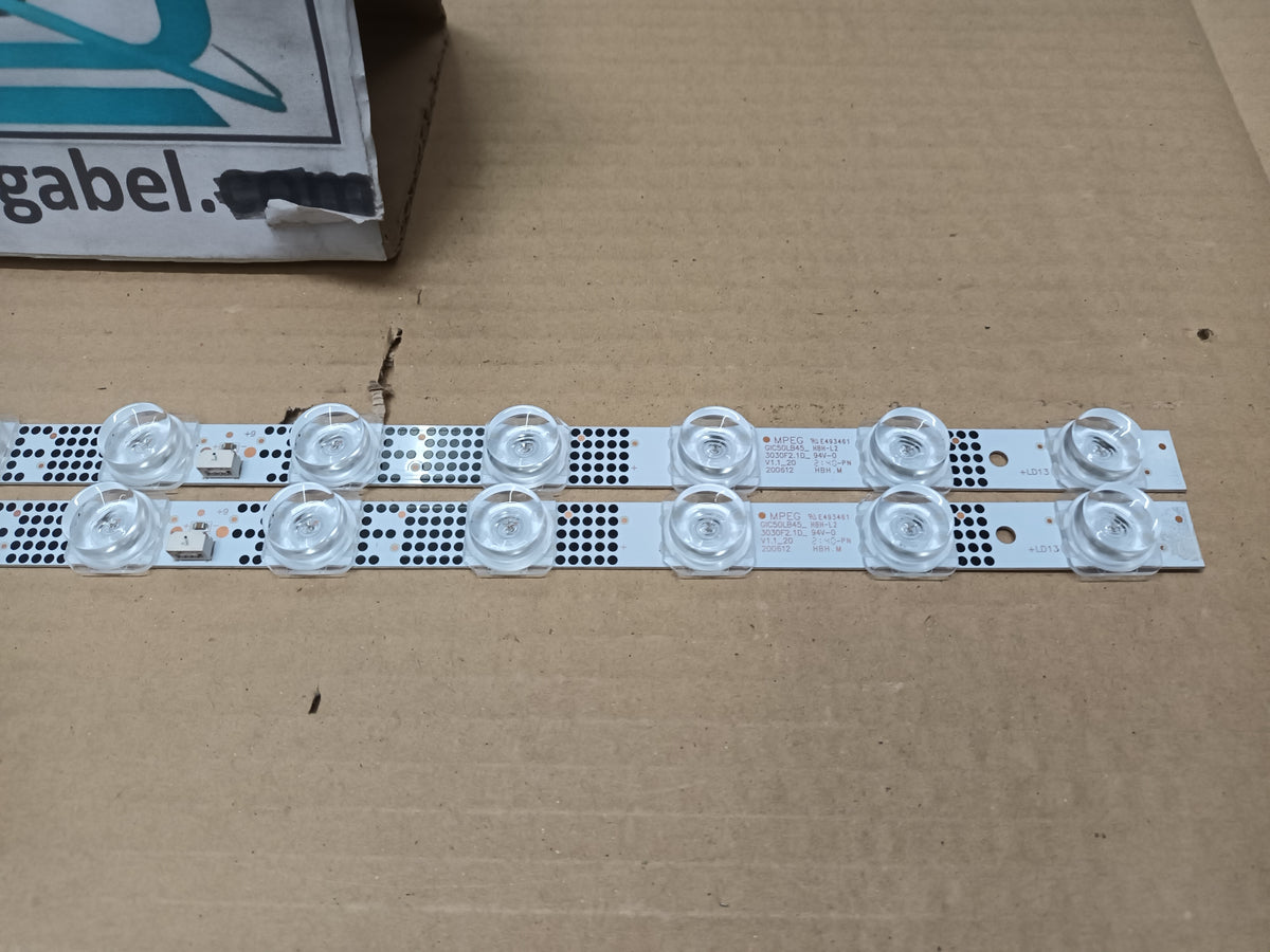 KIT 2 tiras de retroiluminación de TCL 50P615