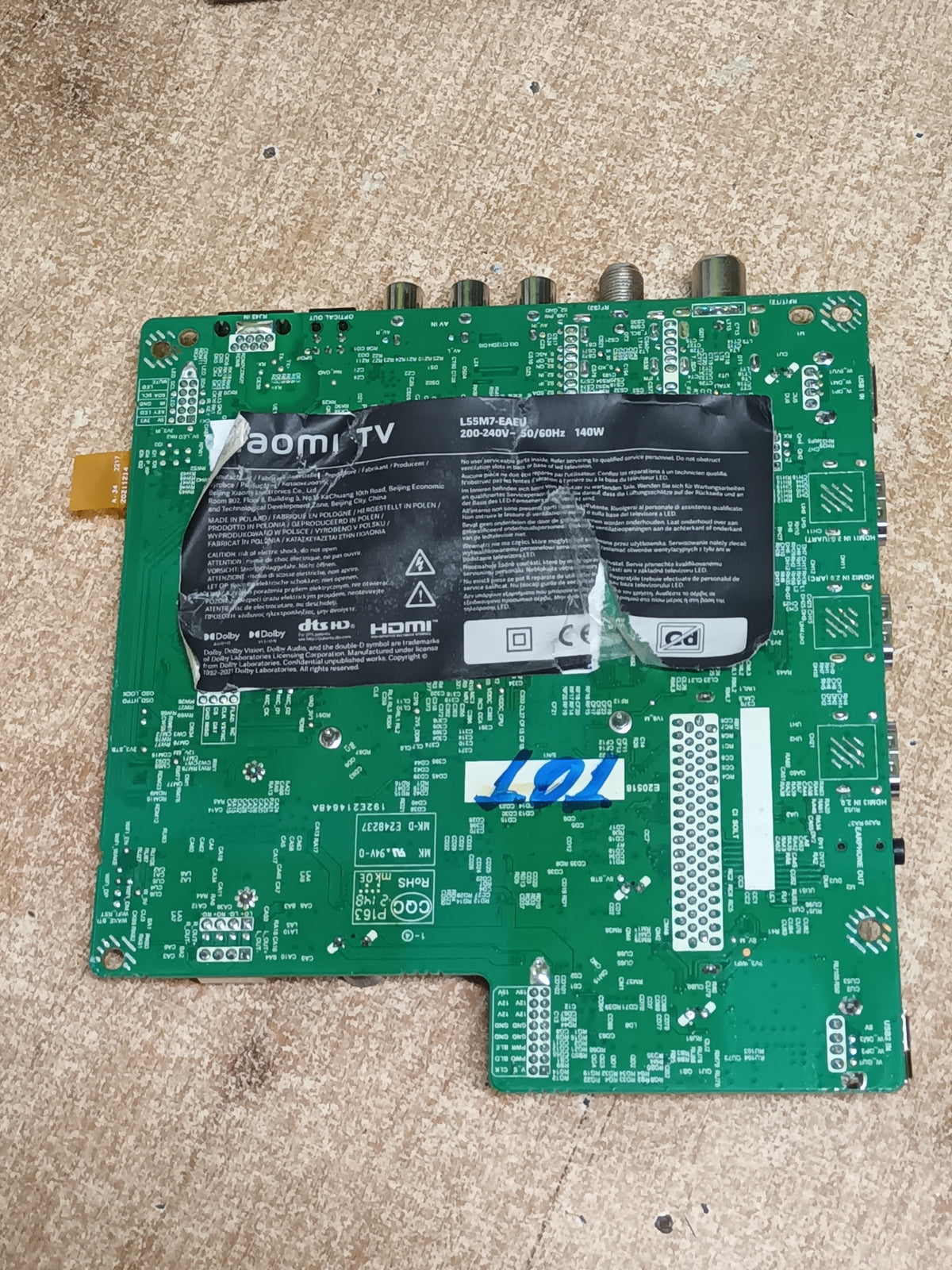TD.MT9612.795 de XIAOMI L55M7-EAEU