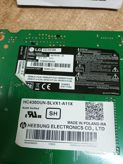 EAX66826106, de LG43LH5100