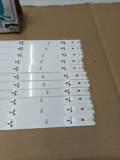 HISENSE LTDN50K220WSEU, KIT 11 TIRAS LED