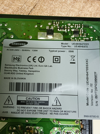 BN44-00709B, de SAMSUNG UE48H6470SS