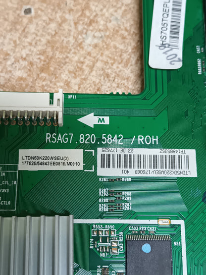 RSAG7.820.5842/ROH, de HISENSE LTDN50K220WSEU