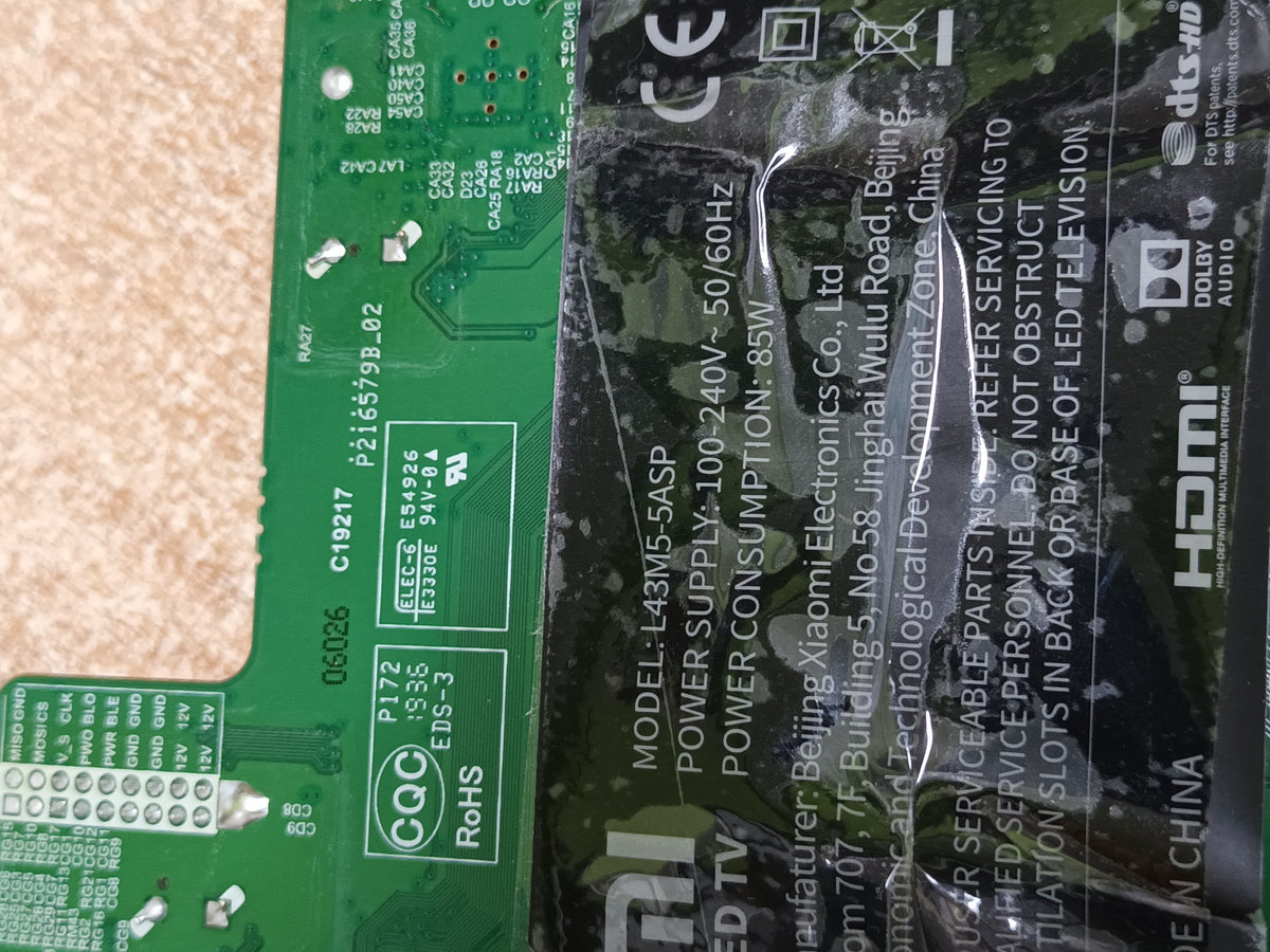 TD.MS6886.793, de XIAOMI L43M5-5ASP