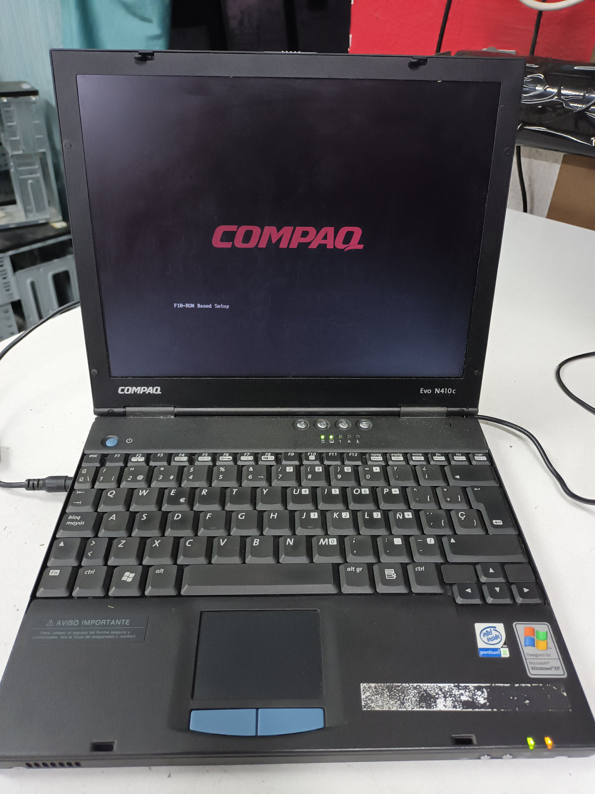 portatil vintage, HP Compac Evo N410C, sku-2