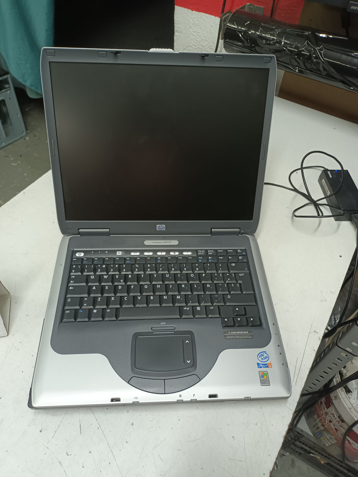 portatil vintage, HP Compac NX 9010, sku-4